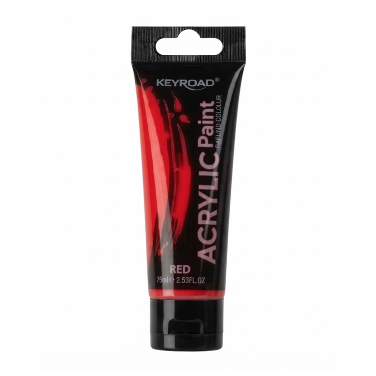 Key Acrylic Paint Red 75ML KR972204